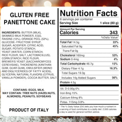 Gluten-Free Panettone Cake – Traditional Italian Holiday Dessert – GiftWorld Gourmet Gluten-Free Panettone Cake – Traditional Italian Holiday Dessert – GiftWorld Gourmet