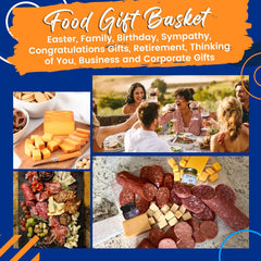 Gourmet Meat & Cheese Charcuterie Gift Box – Salami, Summer Sausage, Cheddar, Gouda, Pickles & Olives Gourmet Meat & Cheese Charcuterie Gift Box – Salami, Summer Sausage, Cheddar, Gouda, Pickles & Olives