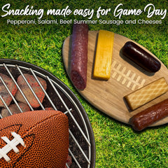 Gourmet Charcuterie Gift Box – Smoked Gouda, Cheddar, Salami, Pepperoni & Beef Summer Sausage Gourmet Charcuterie Gift Box – Smoked Gouda, Cheddar, Salami, Pepperoni & Beef Summer Sausage