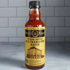 Peter Luger Steakhouse Steak Sauce, Inspired by the Iconic New York Recipe, Perfect for Grilling, Marinating, or Dipping with a Bold, Tangy Kick