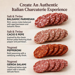 Italian Charcuterie Gift Basket | Gourmet Italian Salami Meat Gift