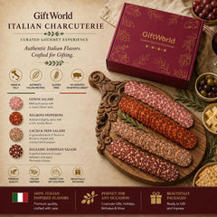Italian Charcuterie Gift Basket | Gourmet Italian Salami Meat Gift