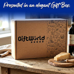 Deluxe Charcuterie Meat & Cheese Gift Box – Negroni Salami, Summer Sausage, Gourmet Snacks & Crackers