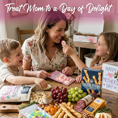 Mother’s Day Gift Box – Gourmet Meat, Cheese & Snack Basket