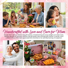 Mother’s Day Gift Box – Gourmet Meat, Cheese & Snack Basket