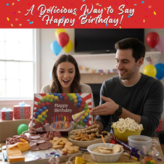 Mixed gourmet snacks for birthday gifting