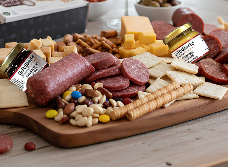 GiftWorld Premium Snack & Charcuterie Board.