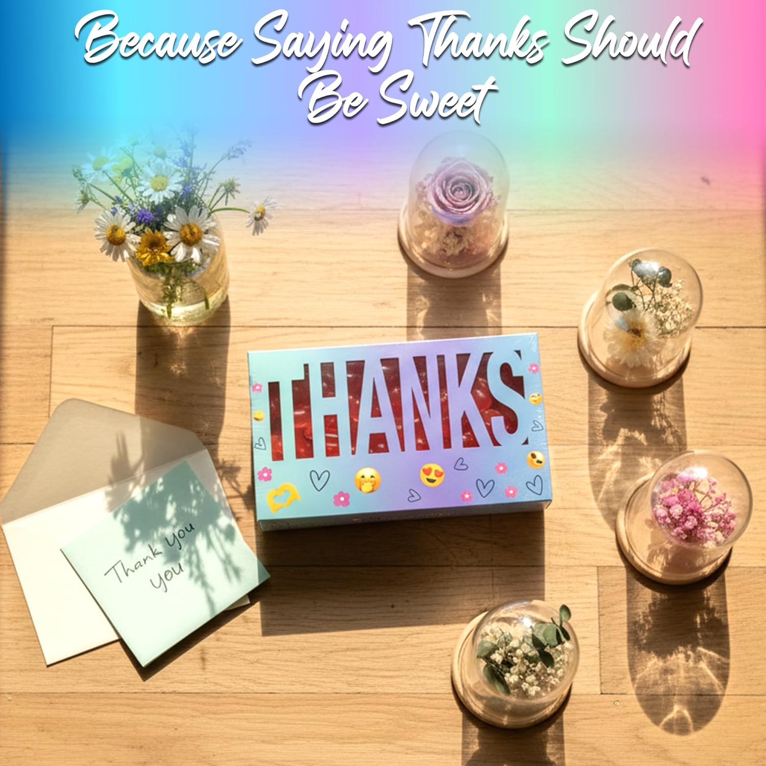 Sweet sparkling gummy bears candy gift