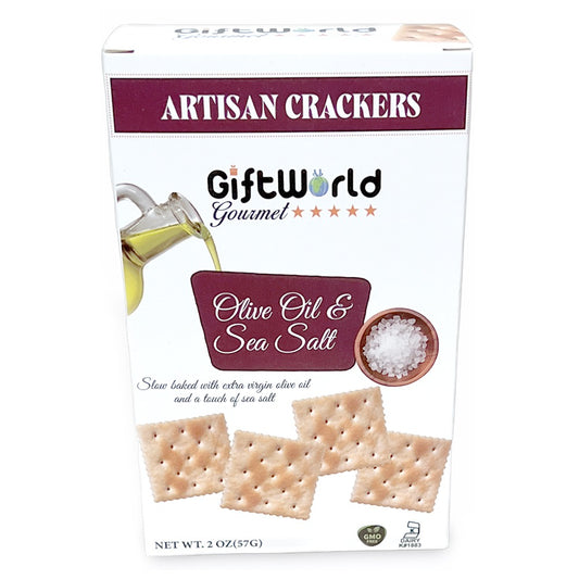 Artisan crackers gourmet snack for cheese and charcuterie boards