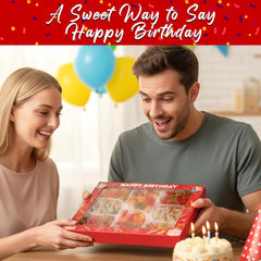 Birthday Candy Box – Gummy Cherries, Worms & Bears