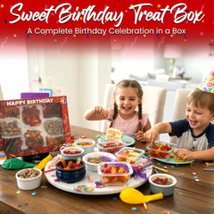 Birthday Candy Box – Gummy Cherries, Worms & Bears