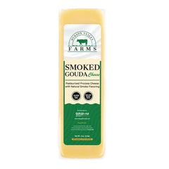 Smoked gouda cheese rich creamy flavor gourmet dairy product