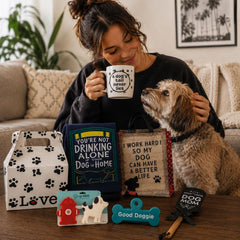 Dog Lover Gift Set for Women | Dog Mom Gift Basket