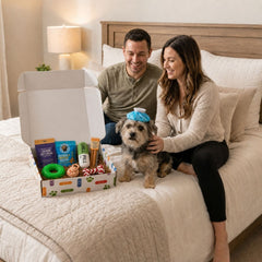 Get Well Soon Dog Gift Box | Dog Recovery Care Package with Toys & Treats