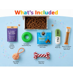 Get Well Soon Dog Gift Box | Dog Recovery Care Package with Toys & Treats