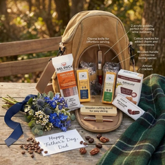 Father's Day Picnic Gift Basket l Charcuterie Gift for Dad