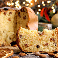 Panettone Cake Gift Box, Gluten Free Rich and Buttery - Imported From Italy - Traditional Italian Cake - Perfect Holiday Dessert