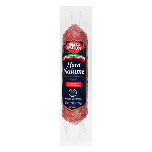 Traditional Italian Salami, Made with Premium Cuts of Meat, Ideal for Grazing Boards, Sandwiches, and Gourmet Snacking with Bold Flavor