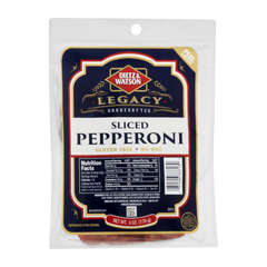 Zesty Pepperoni Sticks, Made with Premium Pork and Spices, Perfect for Snacking, Lunches, Appetizers, and Bursting with Bold Flavor